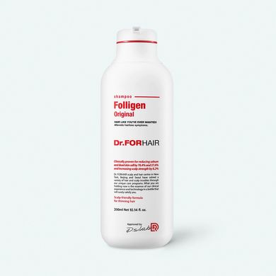 Шампунь проти випадіння волосся Dr. FORHAIR Folligen Shampoo 300 мл - основне фото