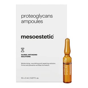 Питательные ампулы с протеогликанами Mesoestetic Proteoglycans 10x2 мл - основное фото