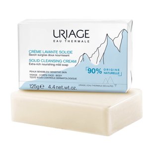 Твердий очищувальний крем Uriage Solid Cleansing Cream 125 г - основне фото