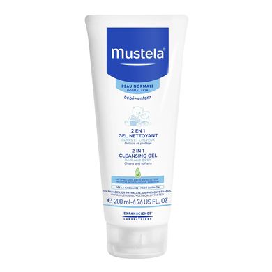 Детский очищающий гель 2 в 1 Mustela 2 in 1 Cleansing Gel 200 мл - основное фото