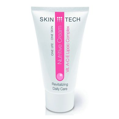 Відновлювальна маска з ліпоєвою кислотою та вітамінами Skin Tech Cosmetic Daily Care Nutritive Cream Vit A-C-E Lipoic Complex 50 мл - основне фото