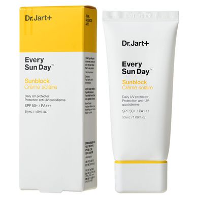 Солнцезащитный крем с экстрактом портулака Dr. Jart+ Every Sunday sun block SPF 50+ PA+++ 50 мл - основное фото