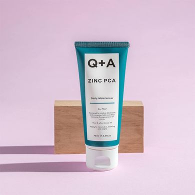 Увлажняющий крем для лица с цинком Q+A Zinc PCA Daily Moisturiser 75 мл - основное фото