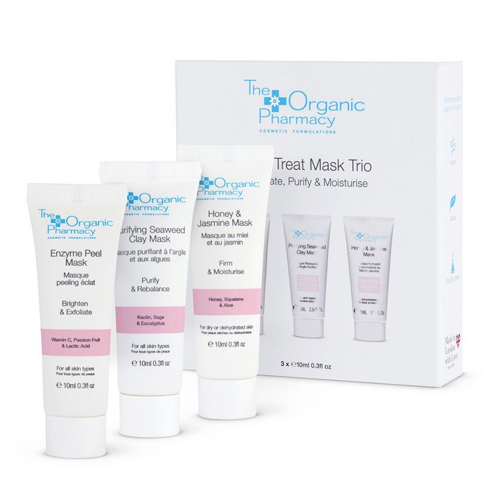Косметический набор The Organic Pharmacy Skin Treat Mask Trio 3x10 мл - основное фото