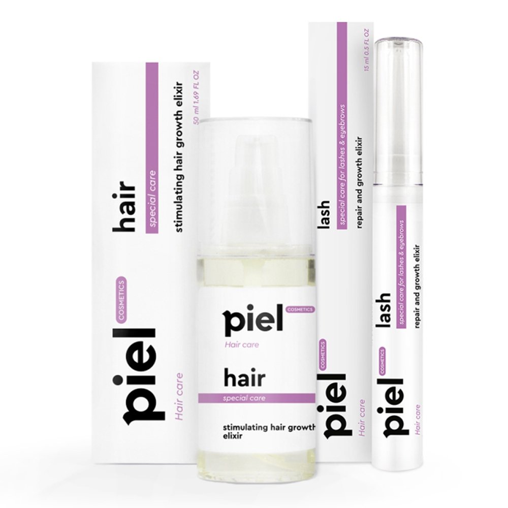 Уходовый набор для волос и ресниц Piel Cosmetics Hair And Lash «Комплекс для волос и ресниц: Восстановление и рост» - основное фото