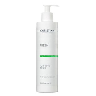 Очищающий тоник для жирной кожи с лемонграссом Christina Fresh Purifying Toner For Oily Skin With Lemongrass 300 мл - основное фото