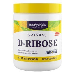 D-рибоза в порошку Healthy Origins Natural D-Ribose Powder 300 г - основне фото