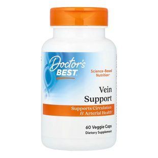 Добавка для підтримки здоров'я вен Doctor's Best Vein Support 60 шт - основне фото