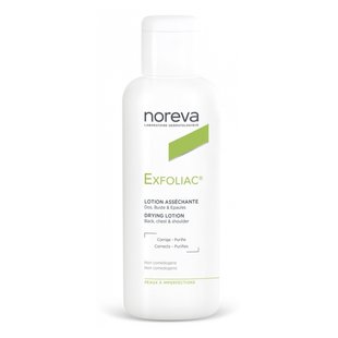 Очищающий лосьон для лица и тела Noreva Laboratoires Exfoliac Drying Lotion 125 мл - основное фото