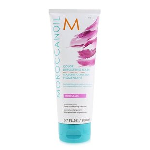 Оттеночная маска для волос Moroccanoil Hibiscus Color Depositing Mask 200 мл - основное фото