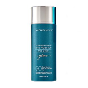 Солнцезащитный крем для лица «Золотистое сияние» Colorescience Sunforgettable Total Protection Face Shield Glow SPF 50 55 мл - основное фото