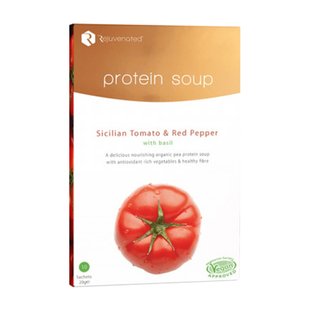 Протеиновый суп "Сицилийский томат" для пищеварения Rejuvenated Protein Soup Sicilain Tomato 10 саше - основное фото