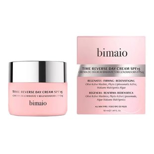 Восстанавливающий дневной крем для лица Bimaio Time Reverse Day Cream SPF 15 50 мл - основное фото