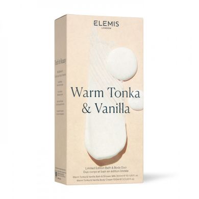 Увлажняющий набор для тела Ароматный миндаль и ваниль ELEMIS Kit: Warm Tonka & Vanilla Body Duo - основное фото