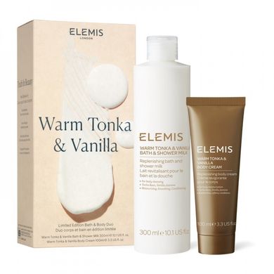 Зволожувальний набір для тіла Ароматний мигдаль та ваніль ELEMIS Kit: Warm Tonka & Vanilla Body Duo - основне фото