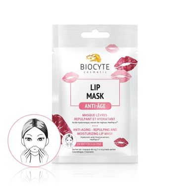 Увлажняющая маска для губ Biocyte Anti-Aging Repulping and Moisturizing Lip Mask 1 шт - основное фото