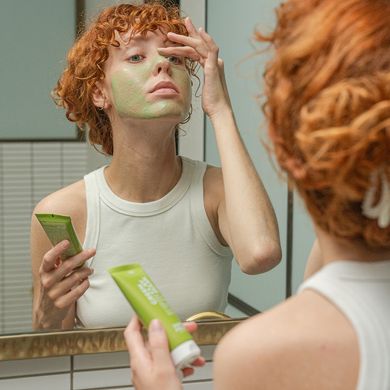 Маска для лица с зелёной глиной Marie Fresh Cosmetics Green Clay Mask 50 мл - основное фото