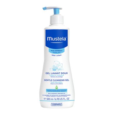 Мягкий очищающий гель для детей Mustela Gentle Cleansing Gel 500 мл - основное фото