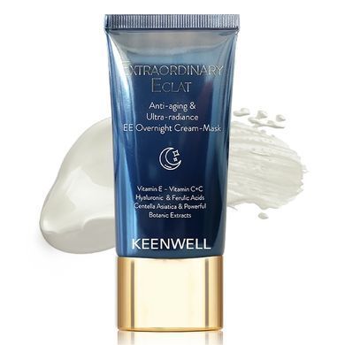 Нічна антивікова крем-маска KEENWELL Extraordinary Eclat Anti-Aging & Ultra-radiance EE Overnight Cream-Mask 40 мл - основне фото