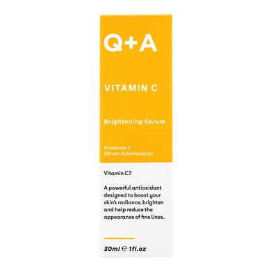 Осветляющая сыворотка для лица c витамином C Q+A Vitamin C Brightening Serum 30 мл - основное фото