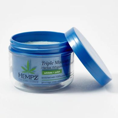 Сахарный скраб для тела «Тройное увлажнение» HEMPZ Triple Moisture Herbal Body Scrub 176 г - основное фото