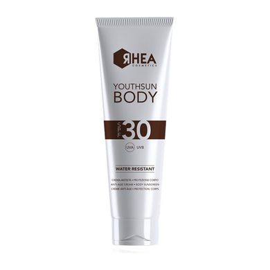 Сонцезахисний антивіковий крем Rhea Cosmetics YouthSun Anti-Age Cream Body Sunscreen SPF 30 150 мл - основне фото
