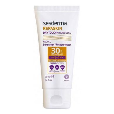 Сонцезахисний крем-гель Sesderma Repaskin Dry Touch Facial SPF 30 50 мл - основне фото