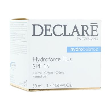 Ультразволожувальний крем денний DECLARE Hydro Balance Hydroforce Cream SPF 15 50 мл - основне фото