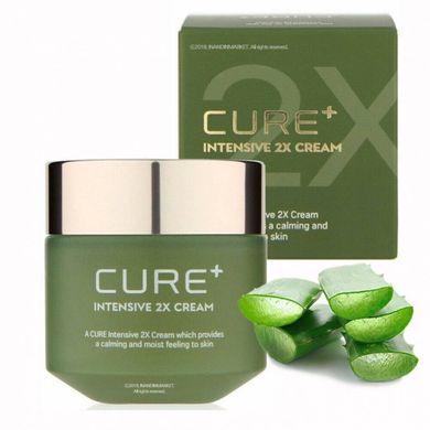 Успокаивающий крем с экстрактом алоэ Kim Jeong Moon Cure Essential Cream 50 мл - основное фото