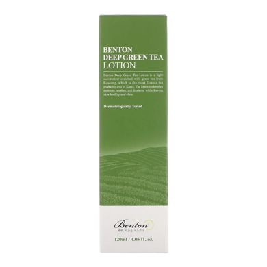 Увлажняющий лосьон с зелёным чаем BENTON Deep Green Tea Lotion 120 мл - основное фото