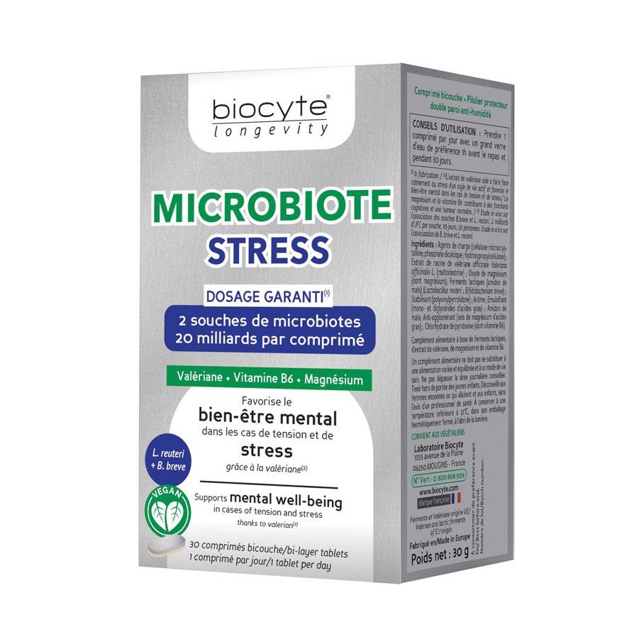 Пищевая добавка Biocyte Microbiote Stress 30 шт - основное фото
