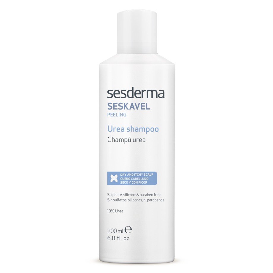 Очищающий шампунь с мочевиной Sesderma Seskavel Urea Shampoo 200 мл - основное фото