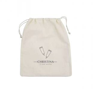 Брендированный мешочек CHRISTINA, 25*35 см - основное фото