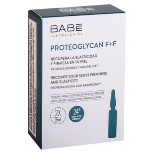 Ампулы-концентрат с выраженным антивозрастным эффектом BABE Laboratorios Proteoglycan F+F 2x2 мл - основное фото