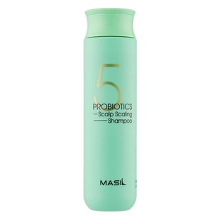 Глубокоочищающий шампунь с пробиотиками Masil 5 Probiotics Scalp Scaling Shampoo 300 мл - основное фото