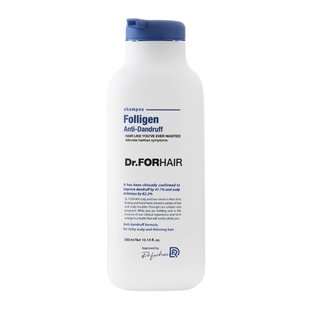 Шампунь от перхоти для ослабленных волос Dr. FORHAIR Folligen Anti-Dandruff Shampoo 300 мл - основное фото