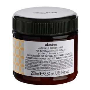 Золотий відтінковий кондиціонер для підсилення кольору Davines Alchemic Conditioner Color-Enhancing Golden Hair 250 мл - основне фото