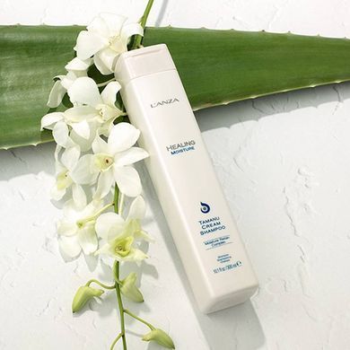Восстанавливающий крем-шампунь с маслом таману L'anza Healing Moisture Tamanu Cream Shampoo 300 мл - основное фото