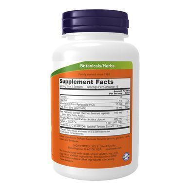 Добавка для підтримки простати Now Foods Prostate Support 90 шт - основне фото