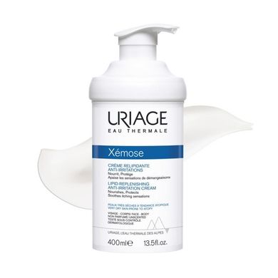 Ліпідовідновлювальний заспокійливий крем Uriage Xemose Lipid Replenishing Anti-Irritation Cream 400 мл - основне фото