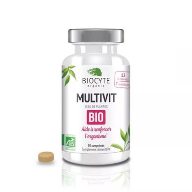 Харчова добавка Biocyte Organic Multivit 30 шт - основне фото