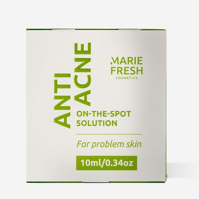 Точечное средство против высыпаний Marie Fresh Cosmetics On-The-Spot Solution Anti-Acne 10 мл - основное фото