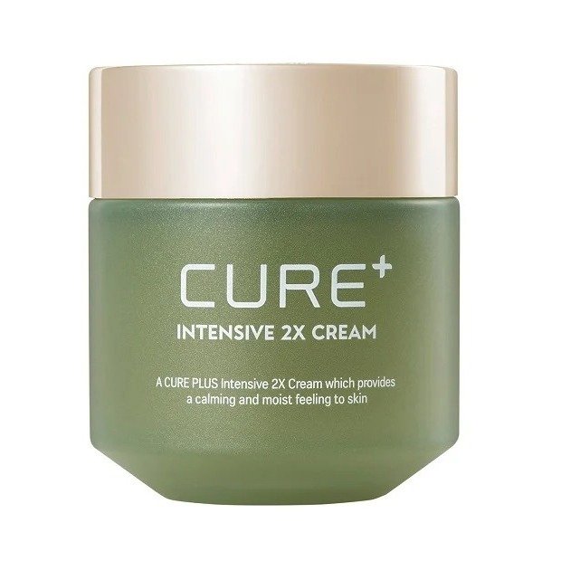 Успокаивающий крем с экстрактом алоэ Kim Jeong Moon Aloe Cure Plus Intensive 2X Cream 50 г - основное фото