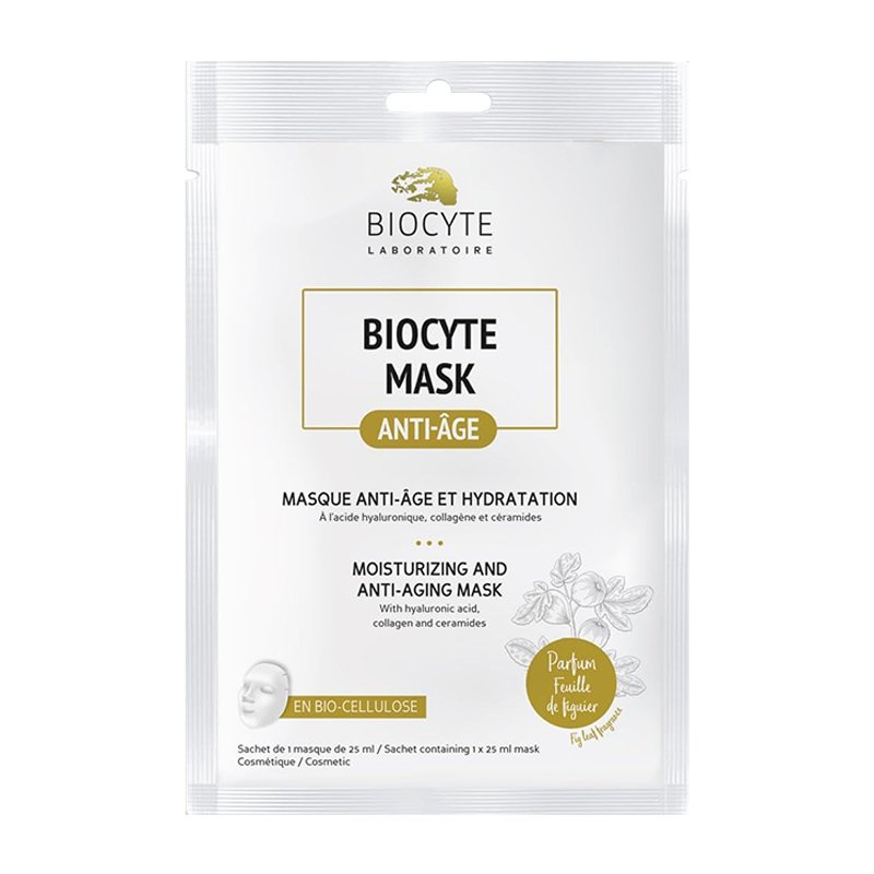 Омолаживающая увлажняющая тканевая маска Biocyte Mask ANTI-AGE Moisturizing and Anti-Aging Mask 1 шт - основное фото