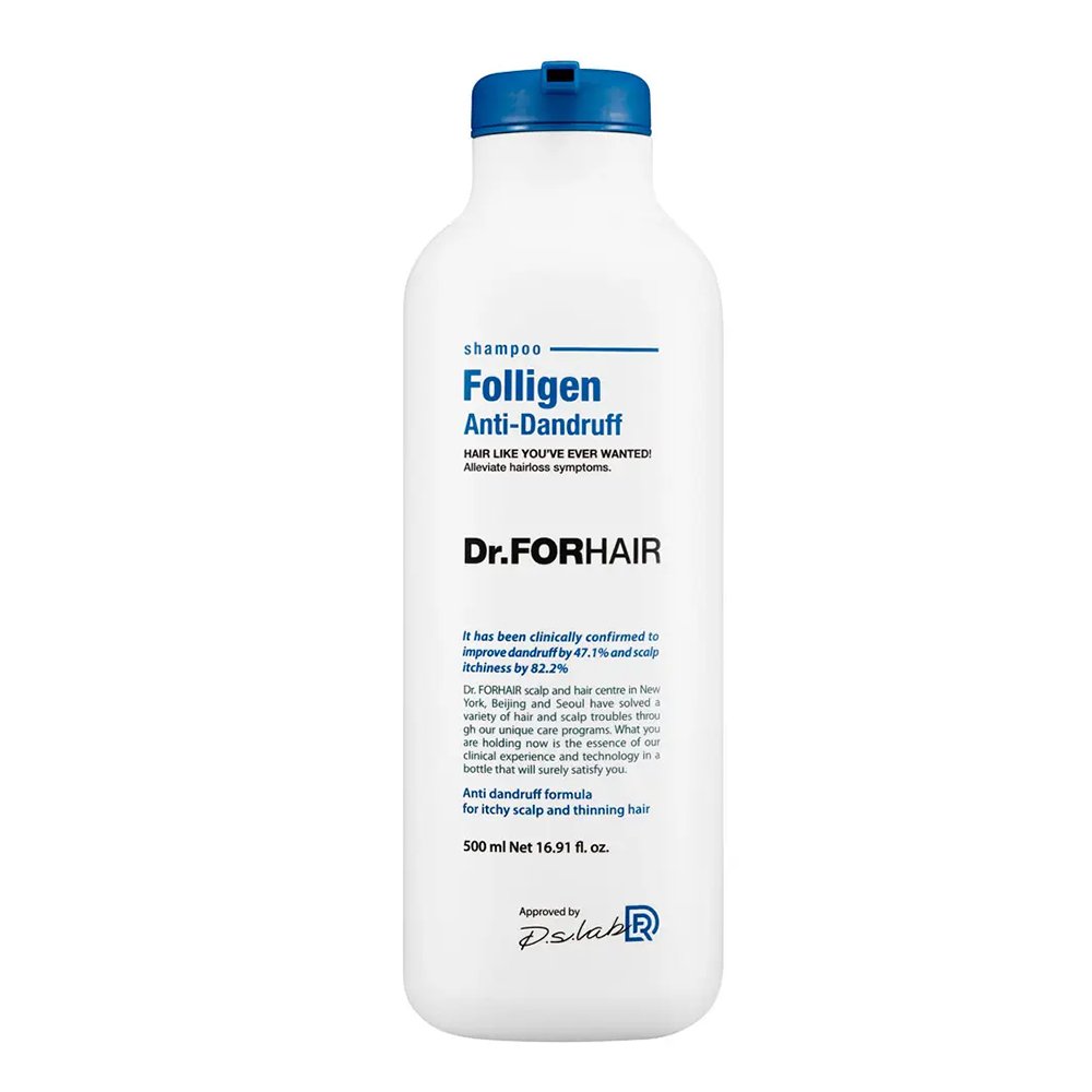 Шампунь от перхоти для ослабленных волос Dr. FORHAIR Folligen Anti-Dandruff Shampoo 500 мл - основное фото