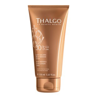 Антивозрастной солнцезащитный крем для тела THALGO Age Defence Sun Lotion SPF 30 150 мл - основное фото