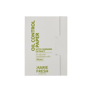 Матирующие салфетки Marie Fresh Cosmetics Oil Control Paper 50 шт - основное фото