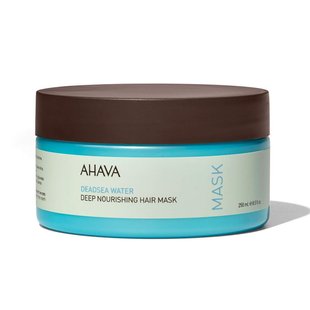 Питательная маска для волос Ahava Deadsea Water Deep Nourishing Hair Mask 250 мл - основное фото