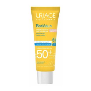 Солнцезащитный тональный крем Светлый Uriage Bariesun Tinted Cream SPF 50+ Fair 50 мл - основное фото