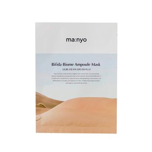 Тканевая маска для восстановления биома кожи Manyo Bifida Biome Ampoule Mask 1 шт - основное фото